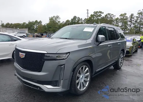 2021 Cadillac Escalade 2Wd Premium Luxury Platinum z USA, uszkodzony, nr VIN 1GYS3DKLXMR388297